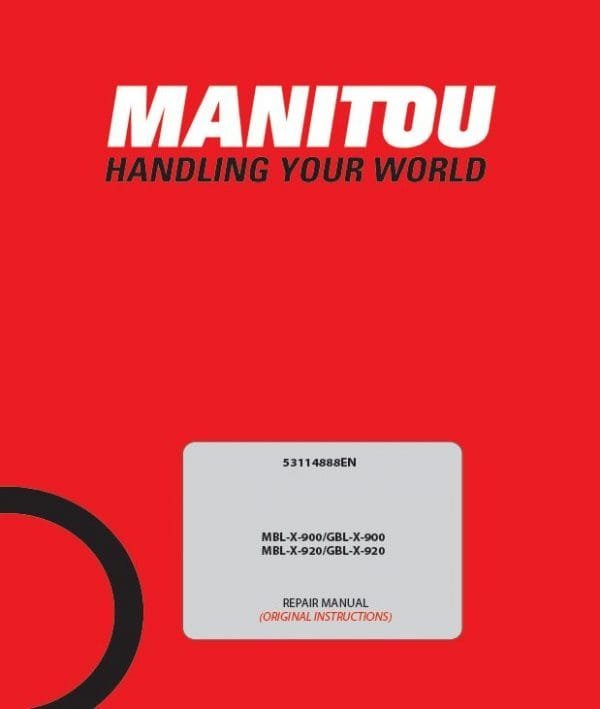 Gehl GBL-X-900, GBL-X-920 Backhoe Loader Repair Service Manual Gehl GBL-X-900, GBL-X-920 Backhoe Loader Repair Service Manual