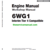 Hitachi 6WG1 Engine Service Repair Manual (ETJBA-EN, EWJBA-EN)