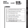 New Holland E215B Excavator Service Manual