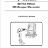 Bobcat 319 Compact Excavator Service Manual