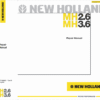 New Holland MH2.6 and MH3.6 Tier 3 Wheeled Excavator Manual