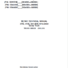 John Deere 370E, 410E, 460E Articulated Dump Truck Service Manual