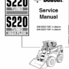 Bobcat S220 Turbo Skid-Steer Loader Service Manual