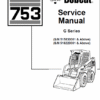 Bobcat 753 G-Series Skid-Steer Loader Service Manual