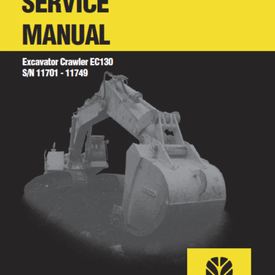 New Holland EC130 Crawler Excavator Service Manual