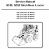 Bobcat S250 and S300 Skid-Steer Loader Service Manual