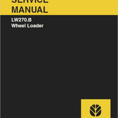 Cart New Holland LW270.B Wheel Loader Service Manual