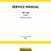 New Holland W110D Tier 2 Wheel Loader Service Manual