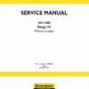 New Holland W110D Tier 4B Wheel Loader Service Manual
