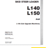 New Holland L140 and L150 SkidSteer Service Manual