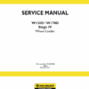 New Holland W130D, W170D Tier 4B Wheel Loader Service Manual