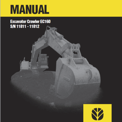 New Holland EC160 Crawler Excavator Service Manual