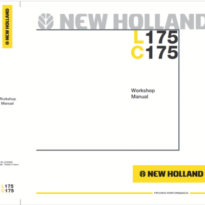New Holland L175 Skid Steer Service Manual