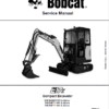 Bobcat E17Z Excavator Repair Service Manual