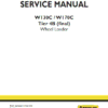 New Holland W130C, W170C Tier 4B Wheel Loader Service Manual