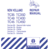 New Holland TC35D, TC40D, TC45D Tractor Service Manual
