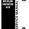 New Holland LW90 Wheel Loader Service Manual