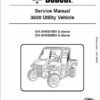 Bobcat 3600 Utility Vehicle Service Repair Manual Bobcat 3600 Utility Vehicle Service Repair Manual
