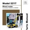 Gehl 521T Wheel Loader Operators and Parts Manual
