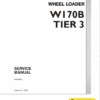 New Holland W170B Tier 3 Wheel Loader Service Manual