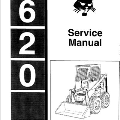 Cart Bobcat 620 Skid-Steer Loader Service Manual