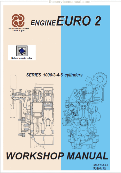 DEUTZ Engine Euro 2 Series 1000 Service Manual
