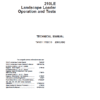 John Deere 210LE Landscape Loader Repair Service Manual