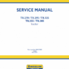 New Holland T8.270 T8.355 T8.385 Tractor Service Manual