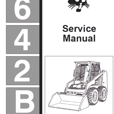 Cart Bobcat 642B Skid-Steer Loader Service Manual
