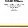 How To Repair New Holland T9.600, T9.645, T9.700 Tractor Service Manual