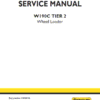 New Holland W190C Tier 2 Wheel Loader Service Manual