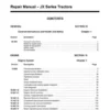Case Ih Jx60 Jx70 Tractor Braking System Service Repair Manual