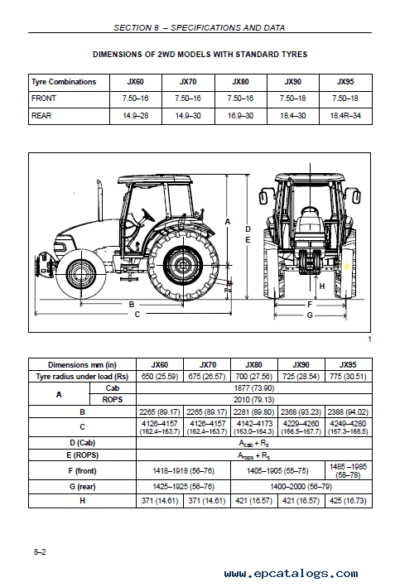 Case Ih Jx60 Jx70 Tractor Braking System Service Repair Manual - Image 3