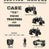 Case Va Vac Vae Vah Vao Tractor & Engine Repair Manual