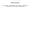 Cursor 13 Single Stage Turbocharger Tier 4B and Stage IV Engine Service Manual