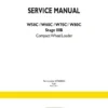 New Holland W50C W60C Loader Stage IIIB Service Manual