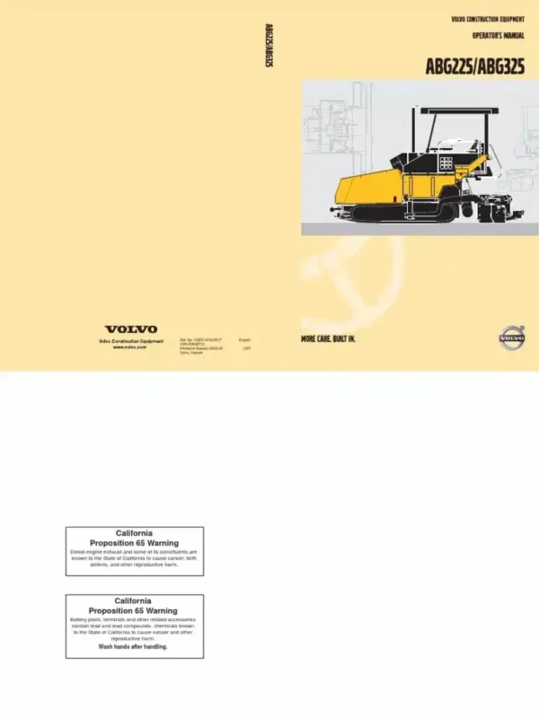 1Volvo-ABG-225-325-Operation-Maintenance-Manual-1.webp Volvo ABG 225-325 Operator Manual