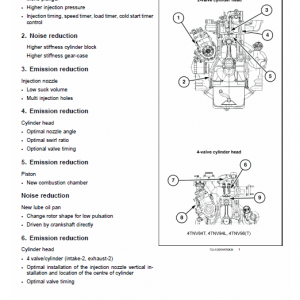 New Holland E45B SR, E50B SR, E55B Mini Excavator Service Manual New Holland E45B SR, E50B SR, E55B Mini Excavator Service Manual - Image 3