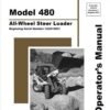 Gehl 480 Wheel Steer Loader Repair Service Manual