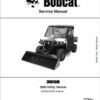 Bobcat 3650 Utility Vehicle Service Repair Manual