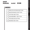 New Holland E30B Tier 3 Compact Excavator Service Manual