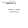 John Deere 644H loader 644H Material Handler Repair Technical Manual