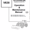 Bobcat V638 Versa HANDLER Telescopic Service Manual