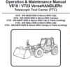 Bobcat V723 Versa HANDLER Telescopic Service Repair Manual