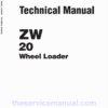 Hitachi ZW20 Wheel Loader Service Repair Manual