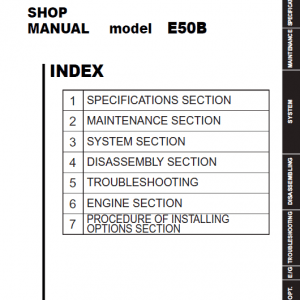 New Holland E50B Hydraulic Excavator Service Manual New Holland E50B Hydraulic Excavator Service Manual - Image 2