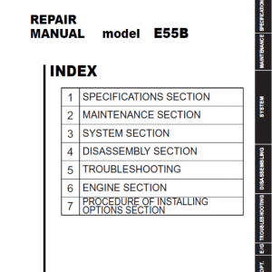 New Holland E55B Tier 4 Crawler Excavator Service Manual New Holland E55B Tier 4 Crawler Excavator Service Manual - Image 2