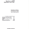 John Deere 410E Backhoe Loader Repair Service Manual