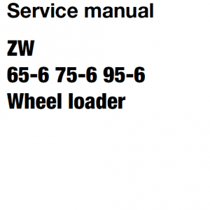 Hitachi ZW65-6 , ZW75-6, ZW95-6 Wheel Loader Service Repair Manual Hitachi ZW65-6 , ZW75-6, ZW95-6 Wheel Loader Service Repair Manual - Image 2