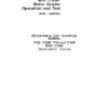 John Deere 770G, 770GP, 772G, 772GP Grader Technical Manual